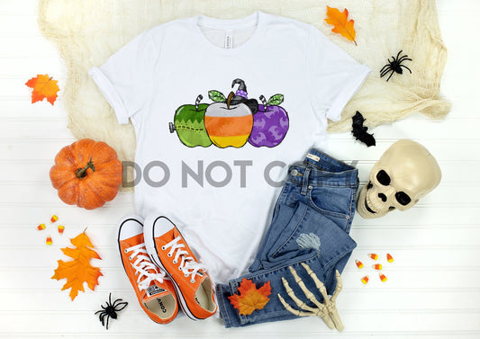 Halloween Apple Witches Hat Sublimation print