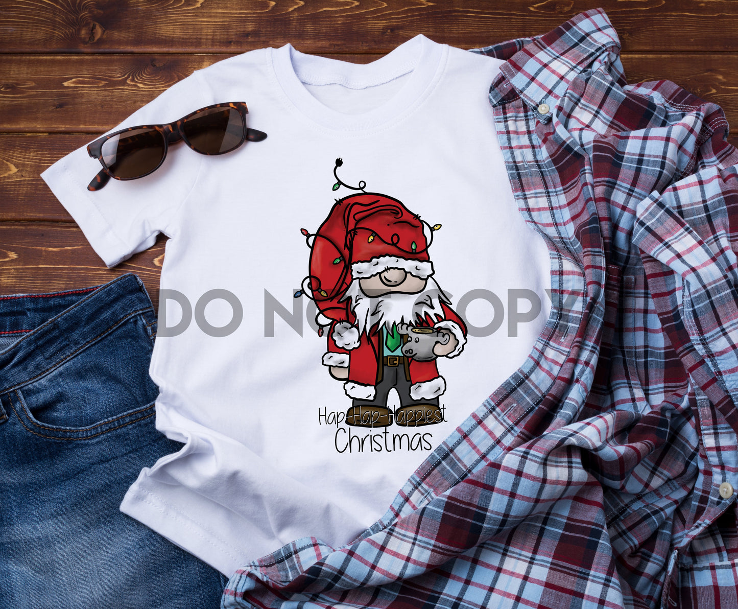 Hap Hap Happiest Christmas movie sublimation print