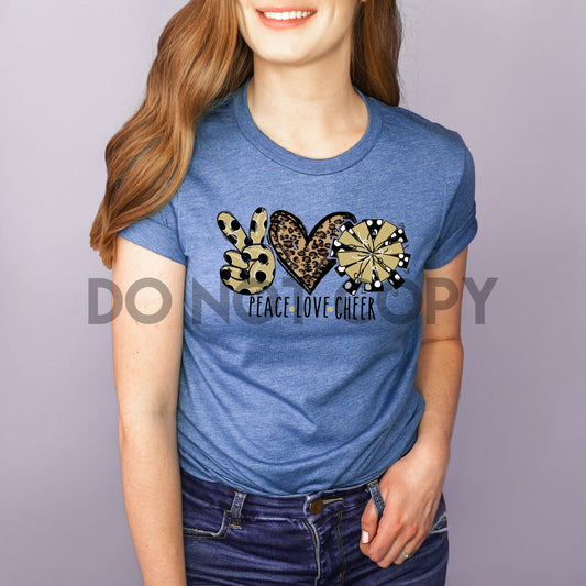 Peace Love Cheer Dream Print or Sublimation Print