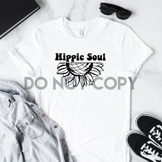 Hippie Soul Sunflower Sublimation print