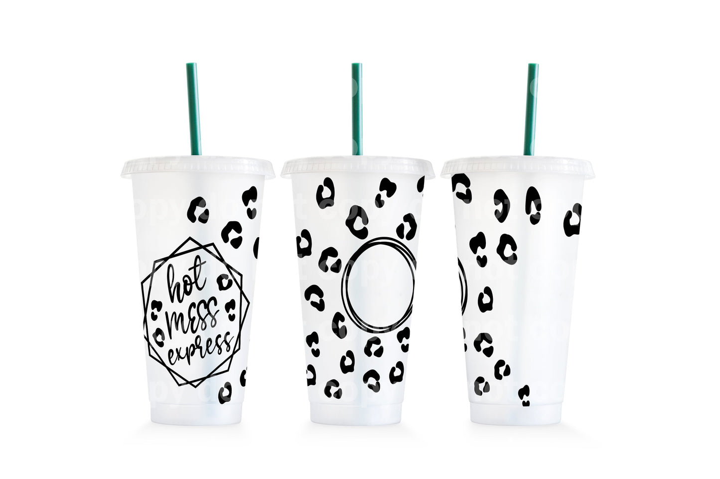 Hot Mess Express Cup Wrap 24oz Cold Cup Wrap