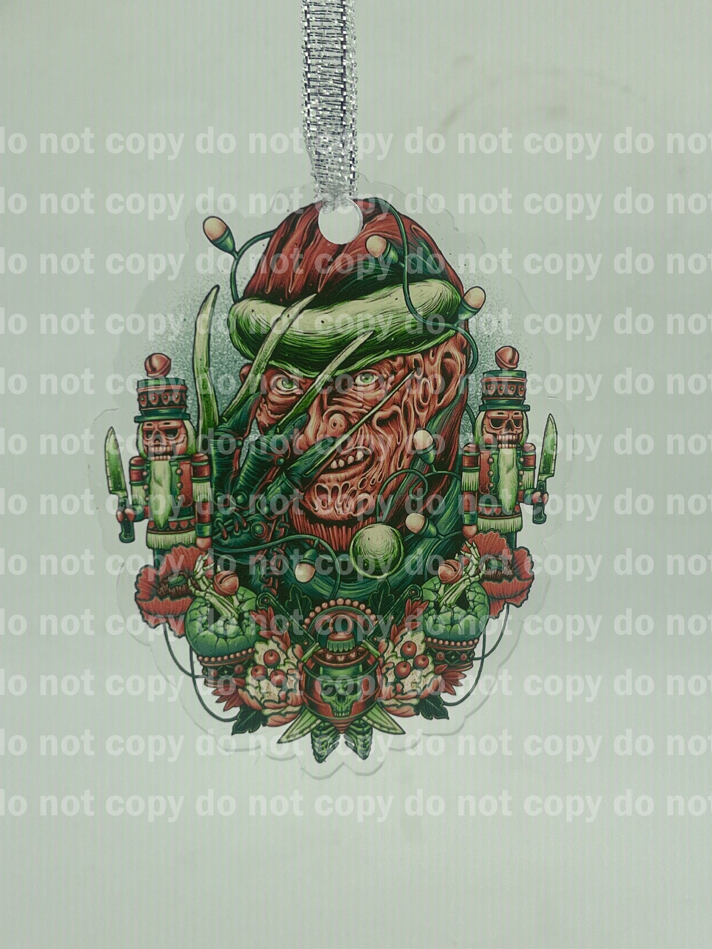Christmas horror killer Christmas ornaments bad guys acrylic and uv print