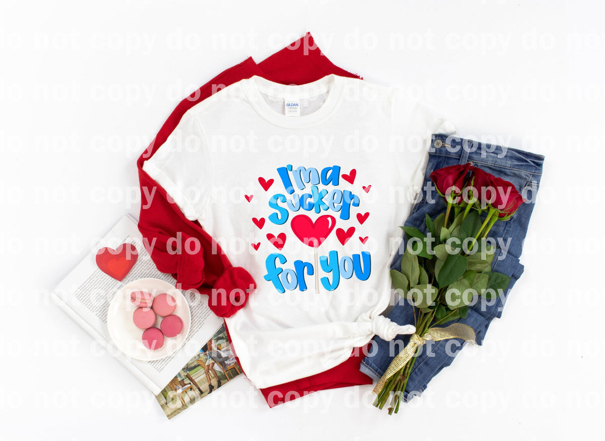 I'm a sucker for you hearts Dream Print or Sublimation Print