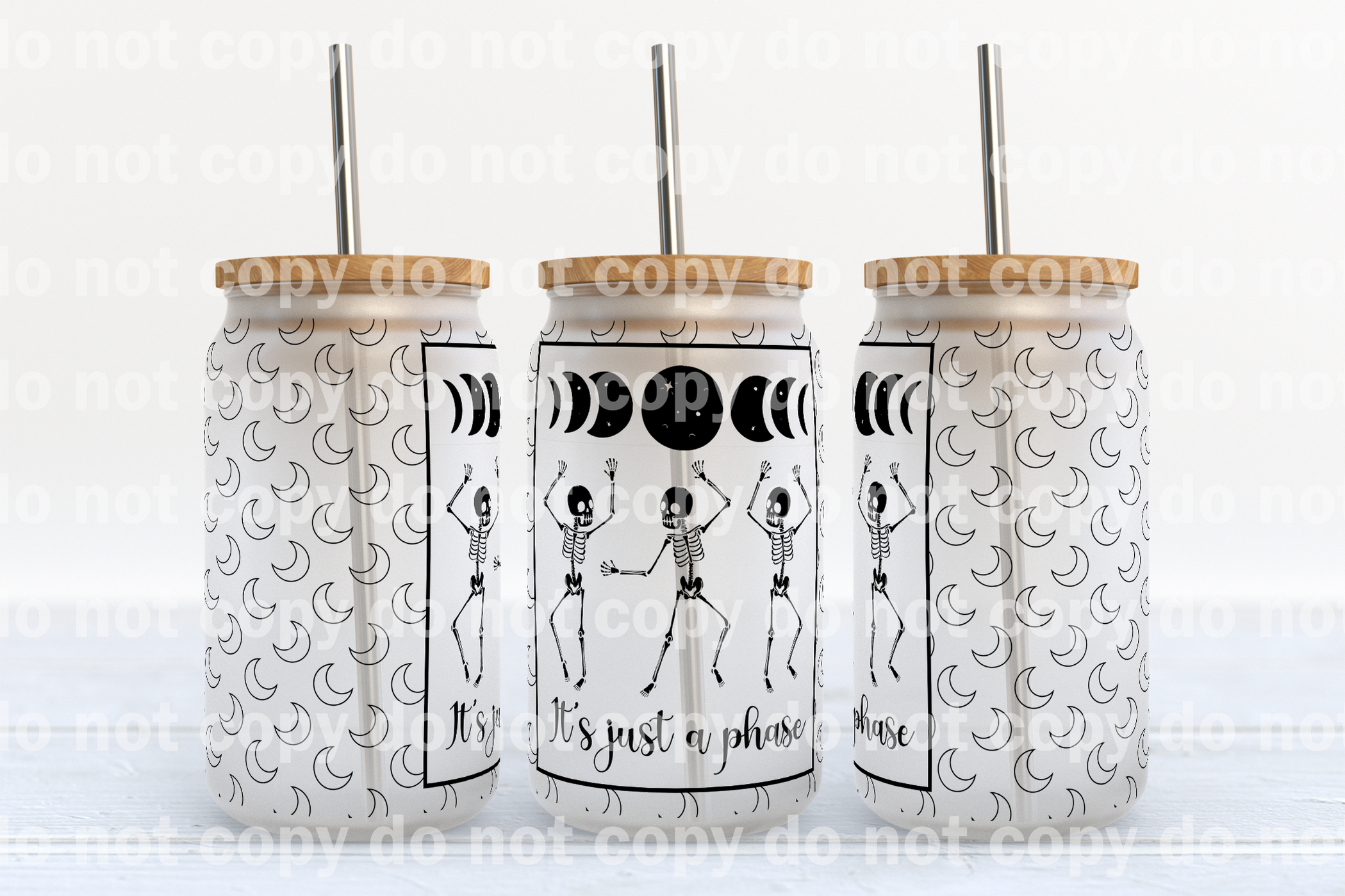 It's Just A Phase 16oz Cup Wrap – Puttin on the Printz