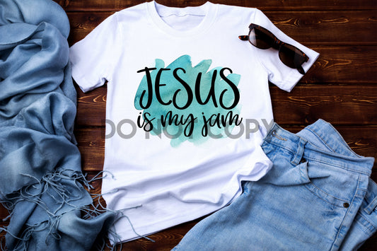 Jesus Is My Jam Sublimation Print
