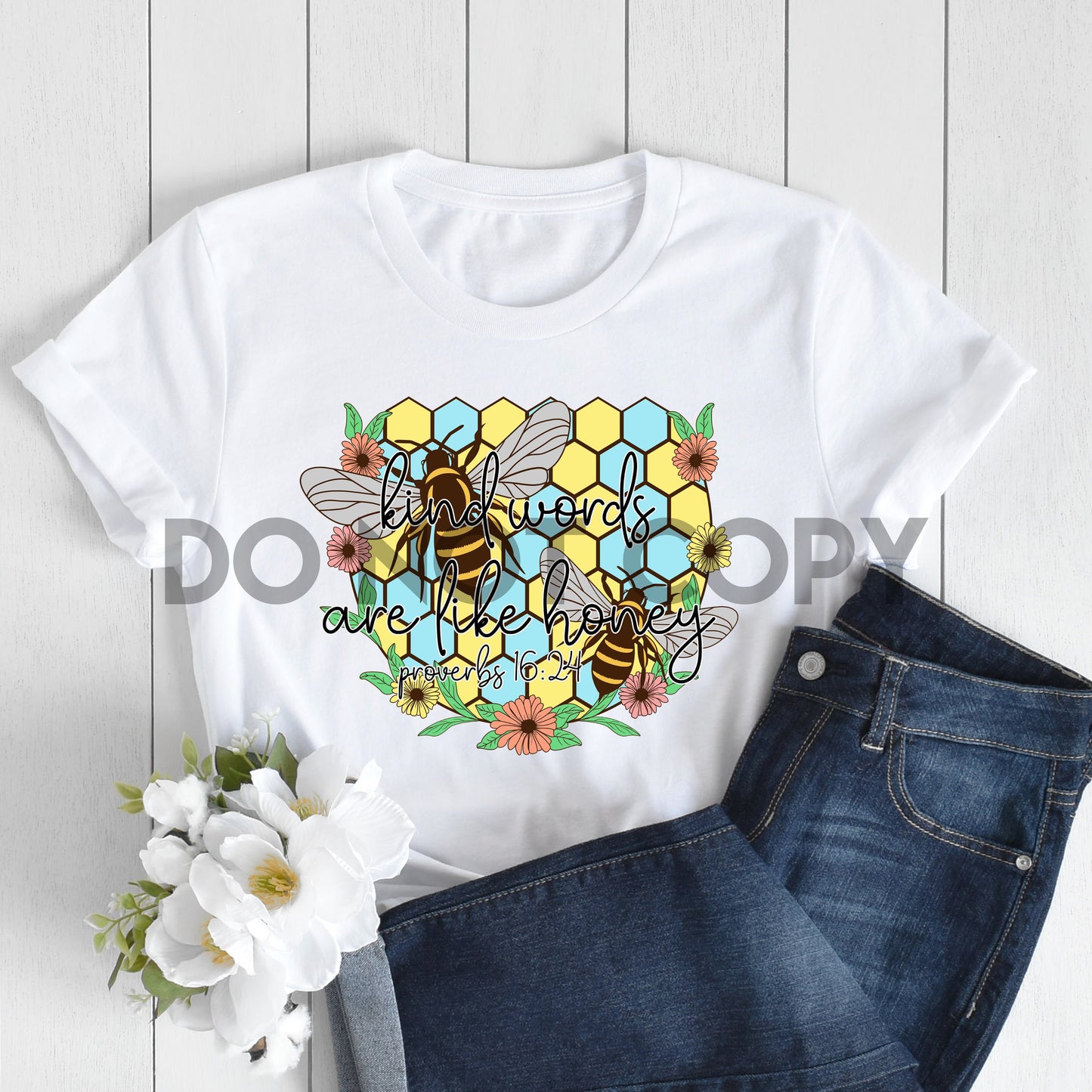 Kind Words Are Like Honey sublimation print