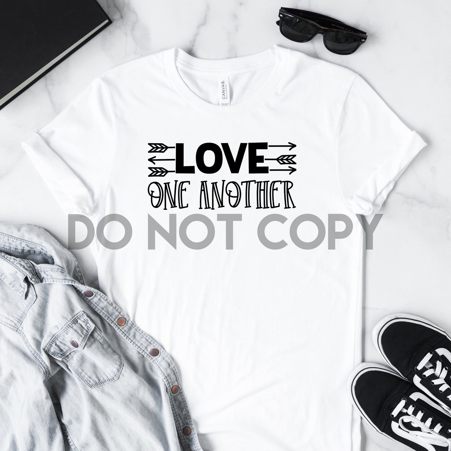Love One Another Sublimation Print