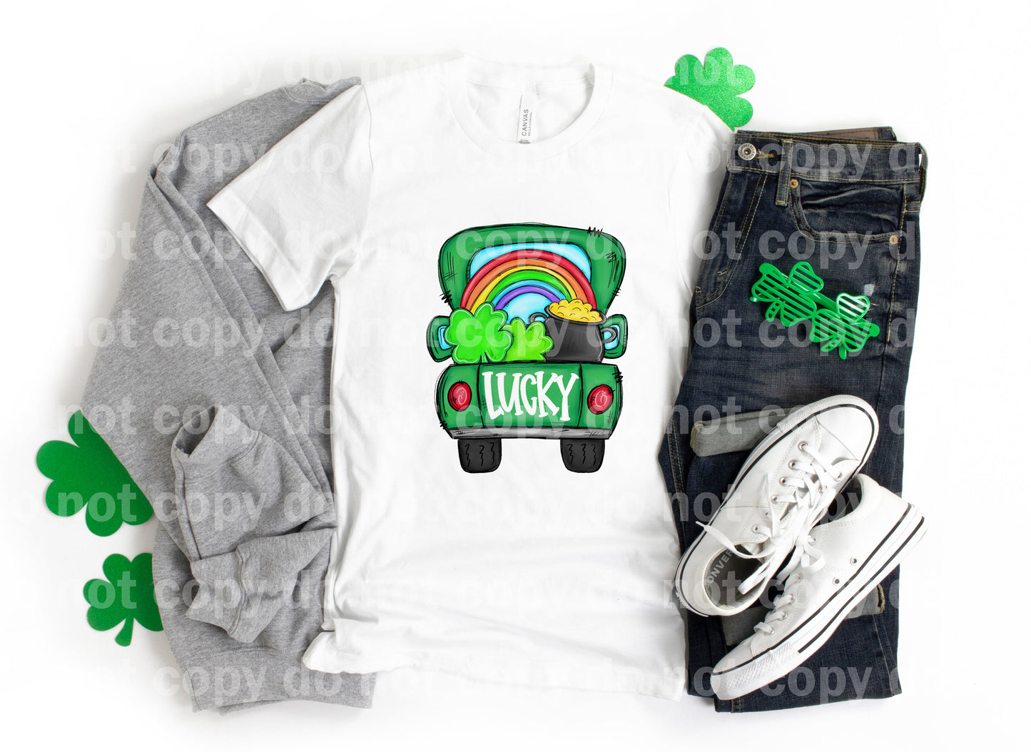Lucky Back of Truck Dream Print or Sublimation Print