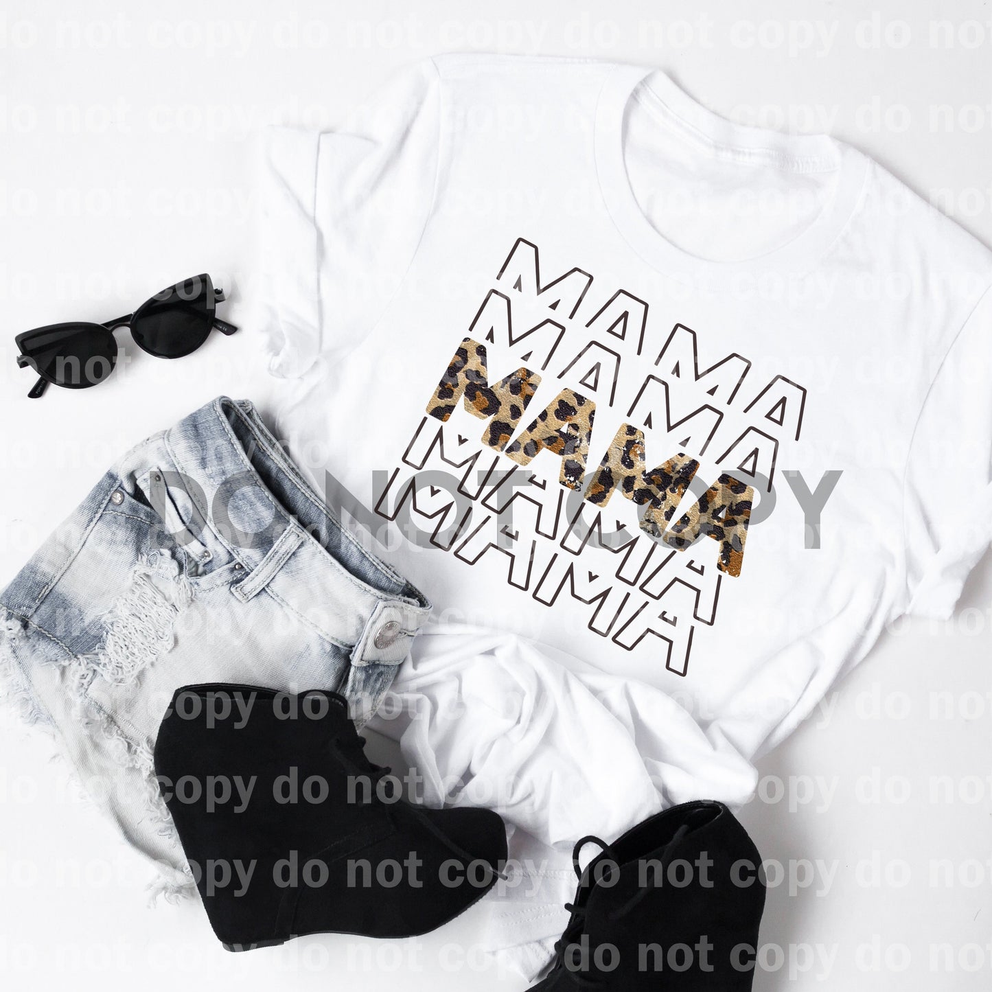 Mama Word Stack Dream Print or Sublimation Print