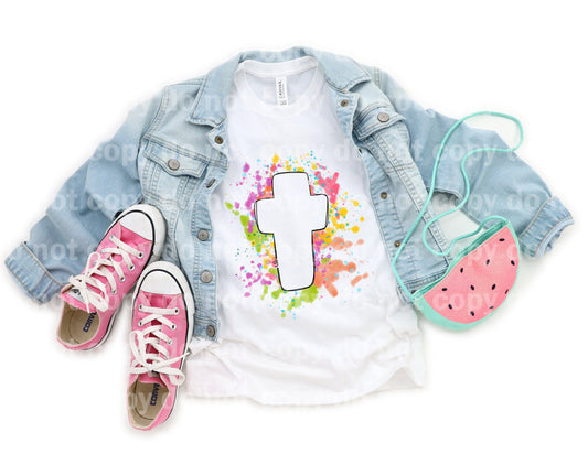 Cross Splash Sublimation Print