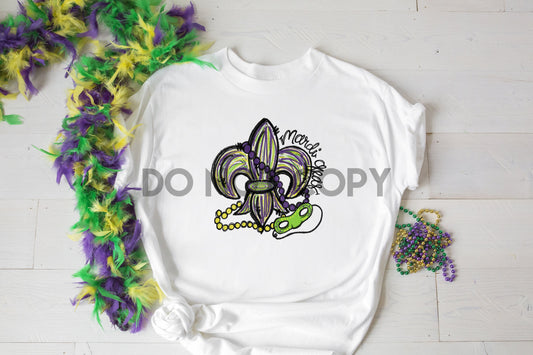 Impresión de sublimación de Mardi Gras