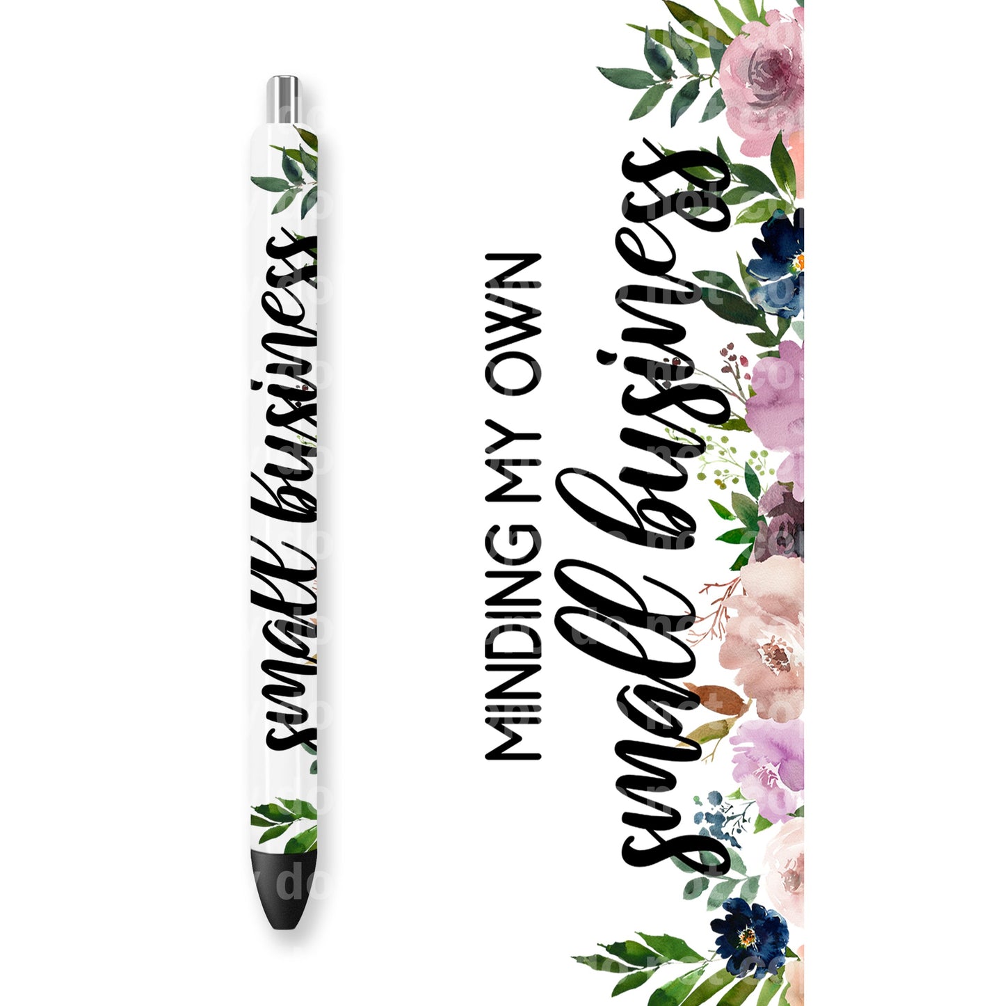 Minding My Own Small Business 16oz Cup Wrap and Pen Wrap