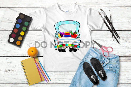 Mini Cooper School Service Sublimation print