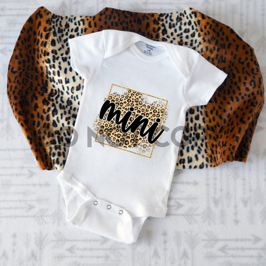 Mini Leopard Background Sublimation print