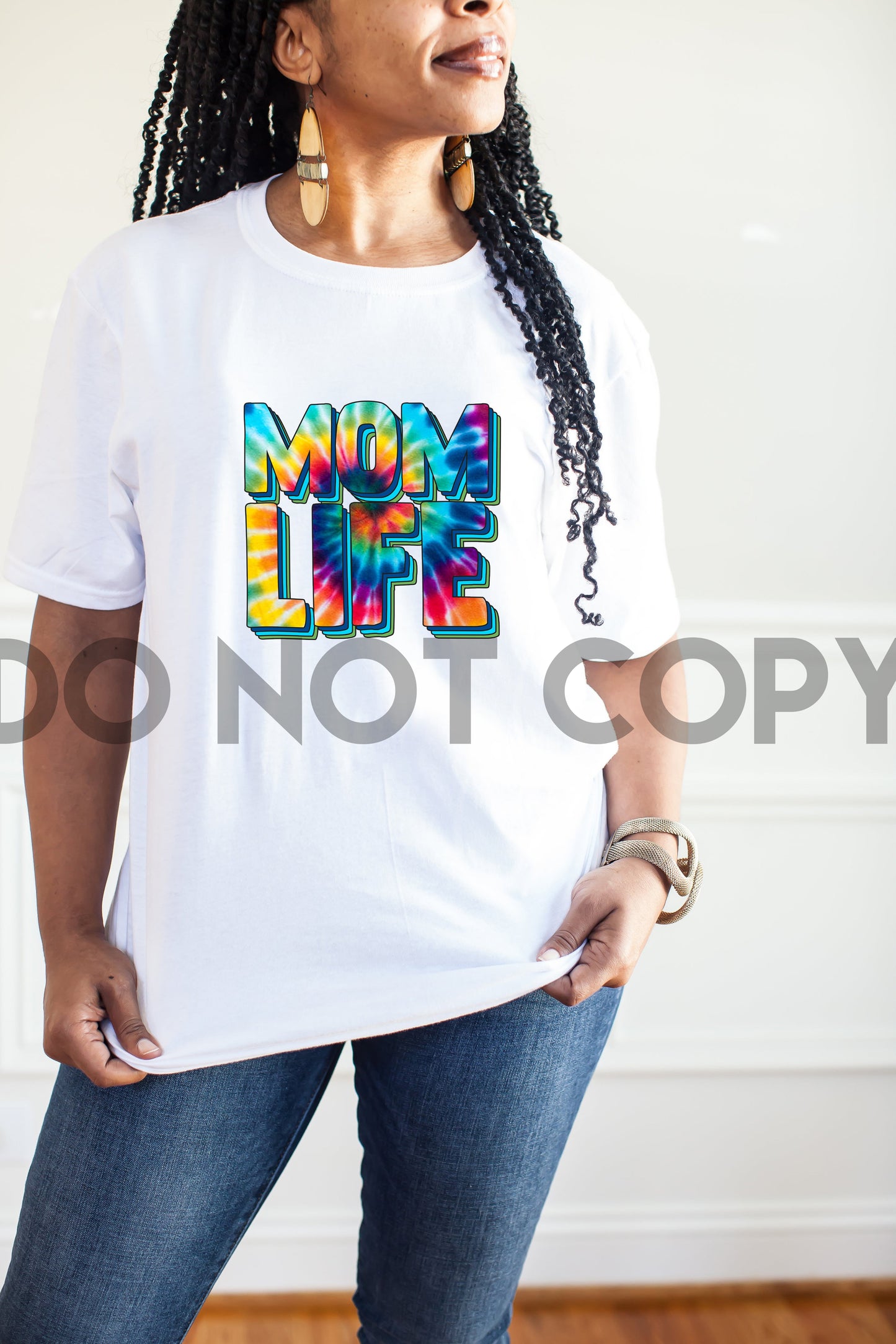 Mom Life Tie Dye Dream Print or Sublimation Print