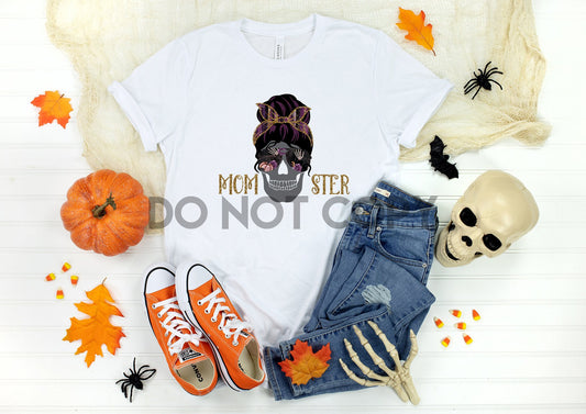 Momster Skull Sublimation Print
