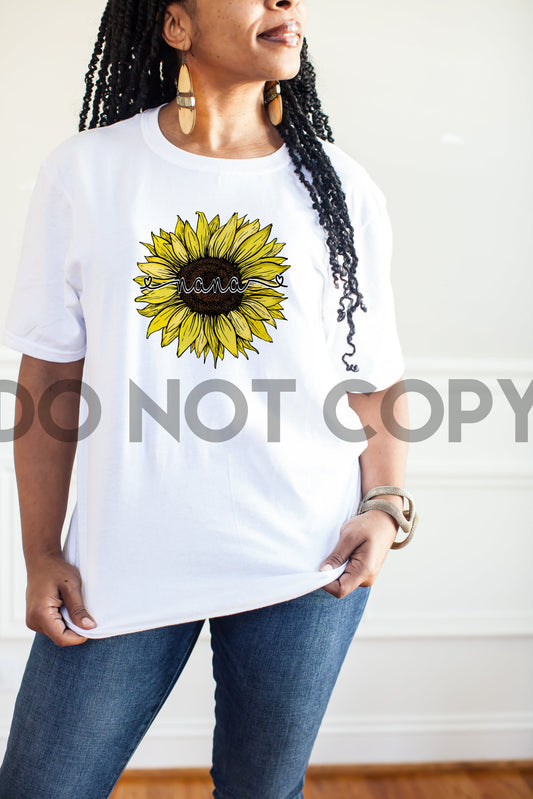 Nana Sunflower Sublimation print