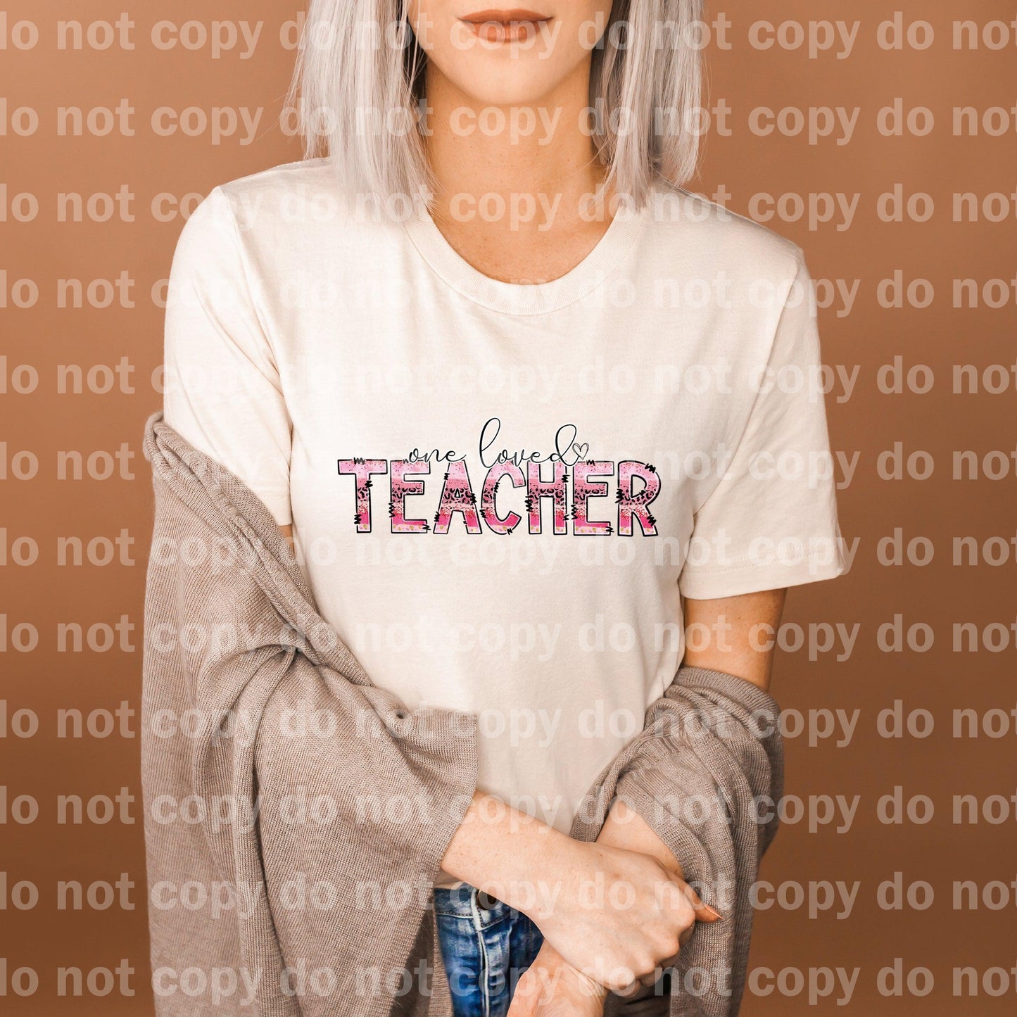 Transferencia de impresión de One Loved Teacher Dream