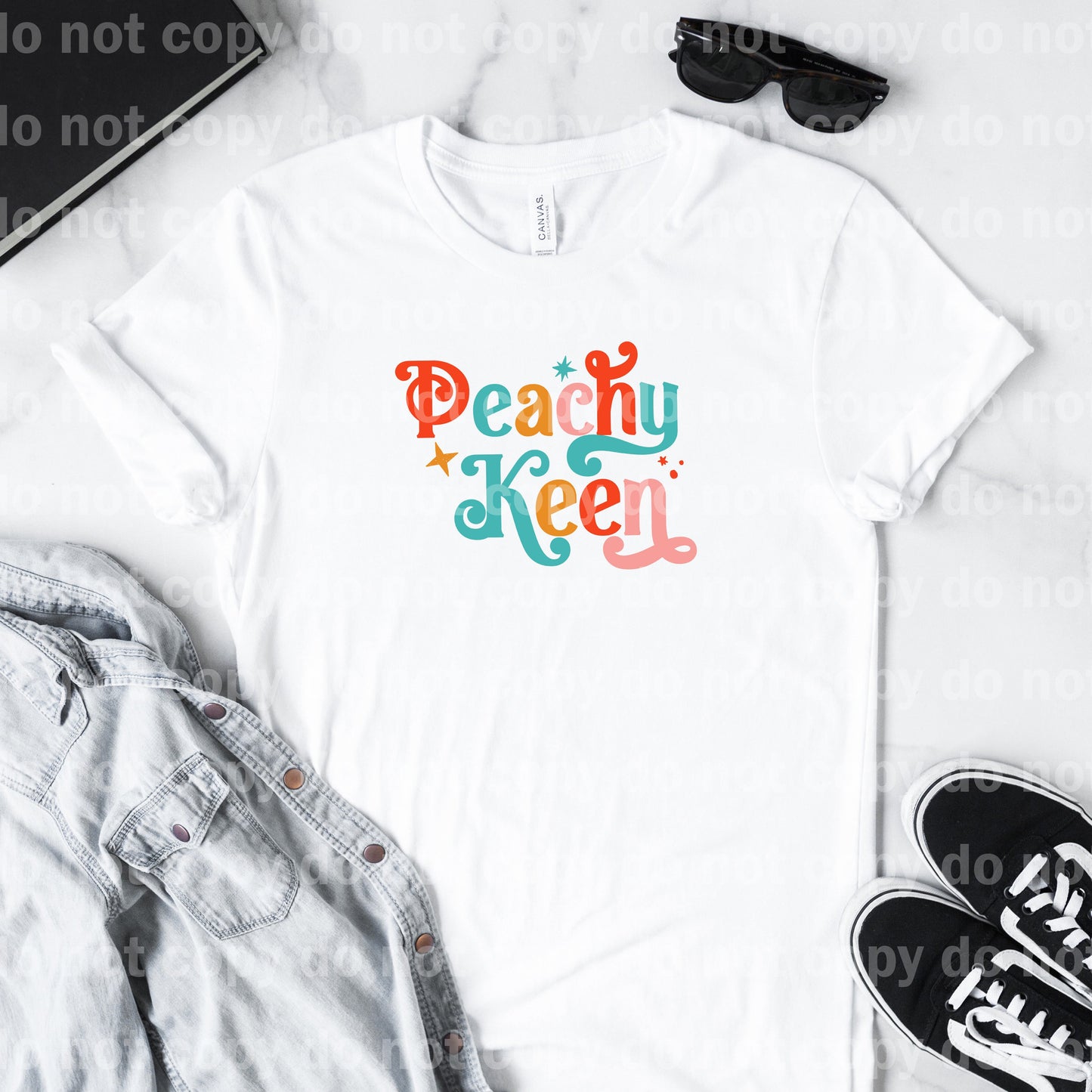Peachy Keen retro Dream Print or Sublimation Print