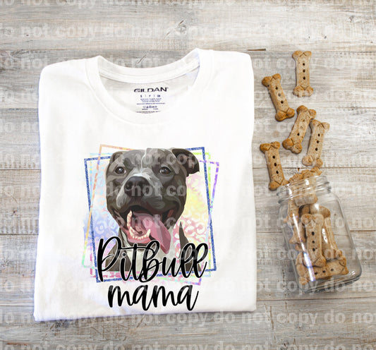 Pitbull Mama Sublimation Print