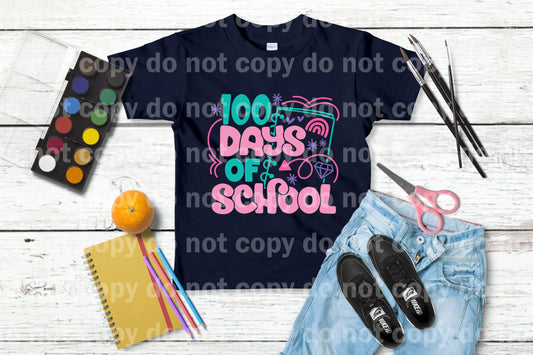 100 Days of School Notebook Dream Print or Sublimation Print