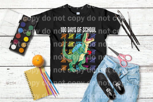 100 Days of School Dinosaur Dream Print or Sublimation Print