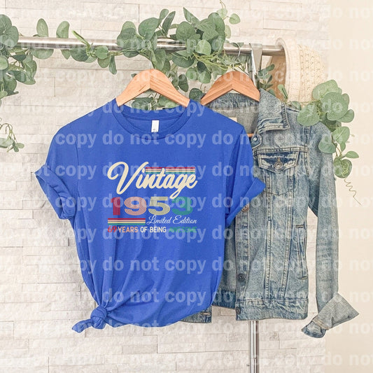 Vintage 1953 69 Years Of Being Awesome Dream Print or Sublimation Print