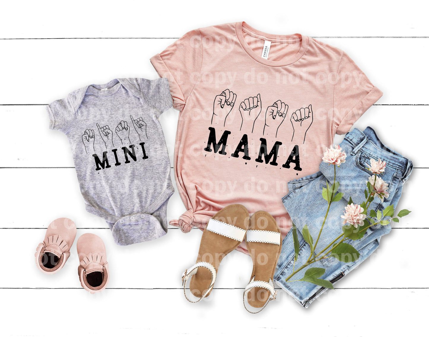 Hand Sign Mama Dream Print or Sublimation Print