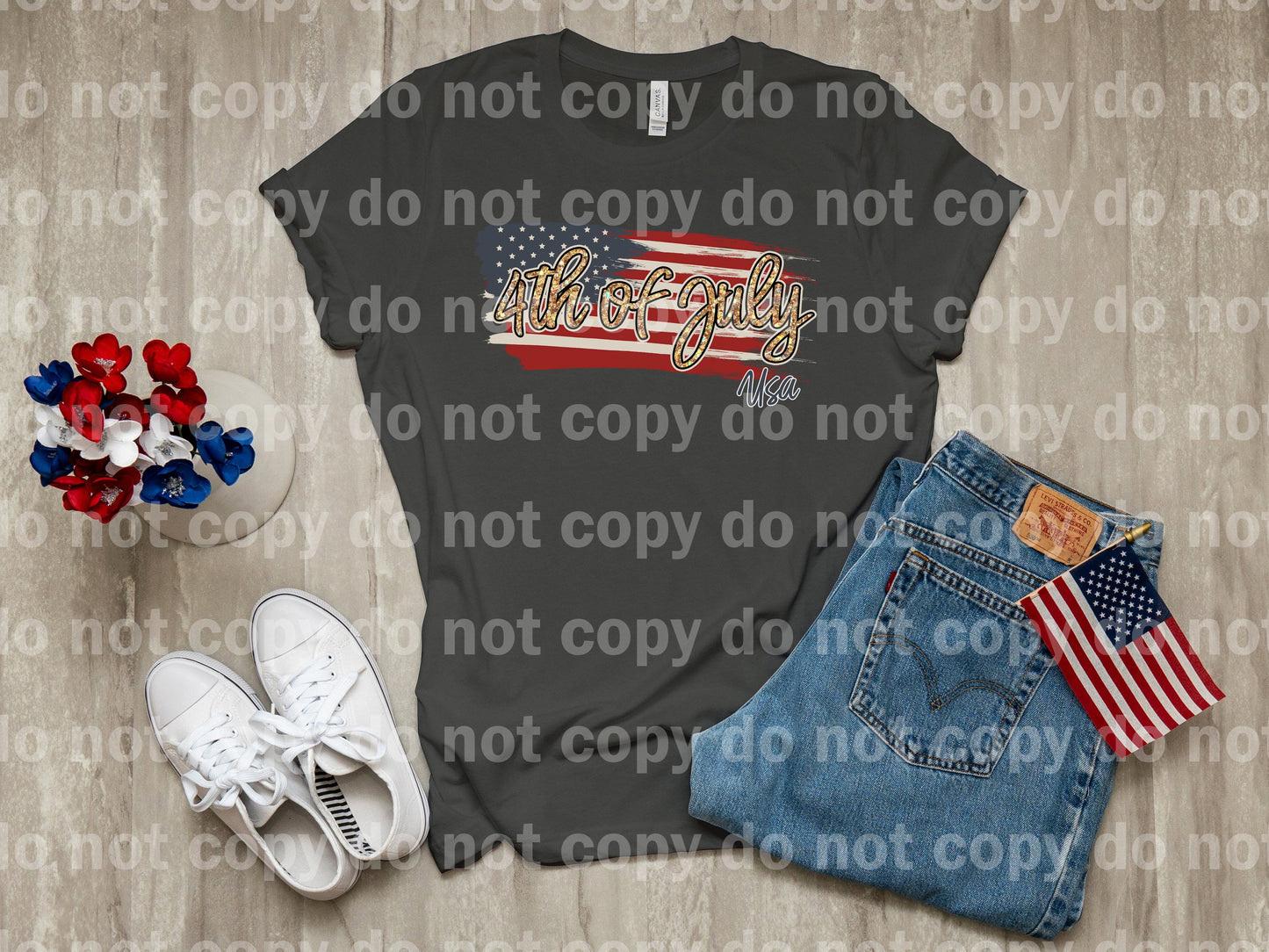4th of July American Flag Dream Print or Sublimation Print