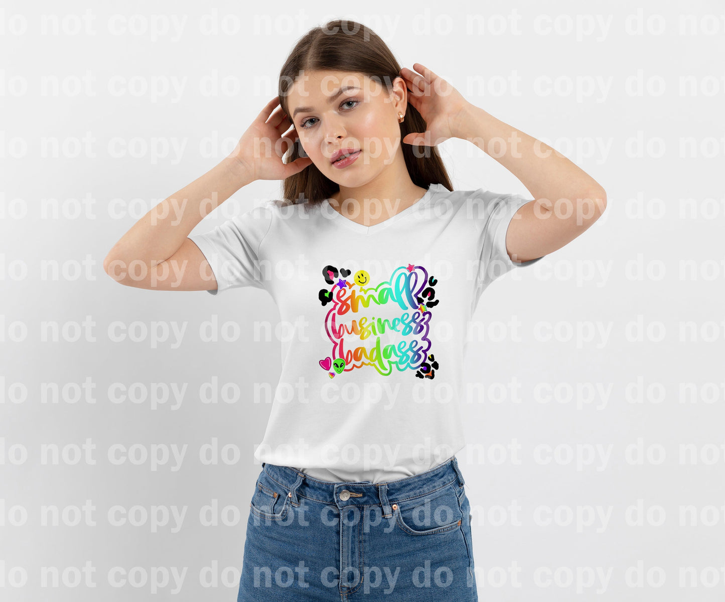 Small Business Badass 90's Sticker Inspired Dream Print or Sublimation Print