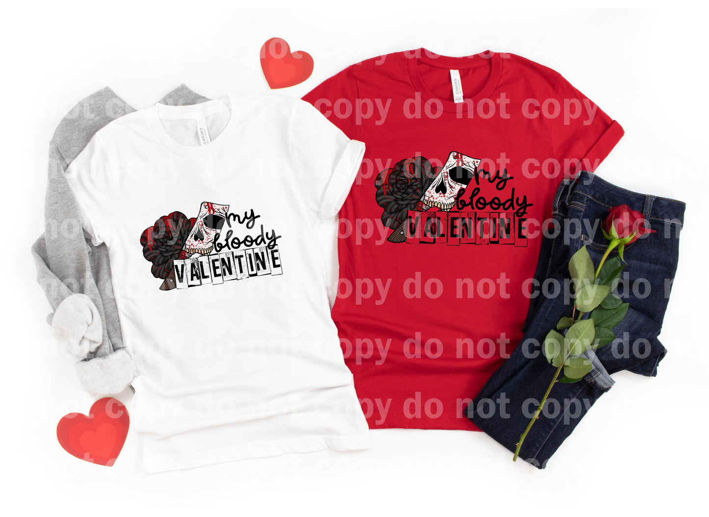 Bloody Valentine Cleaver Black Rose Dream Print or Sublimation Print
