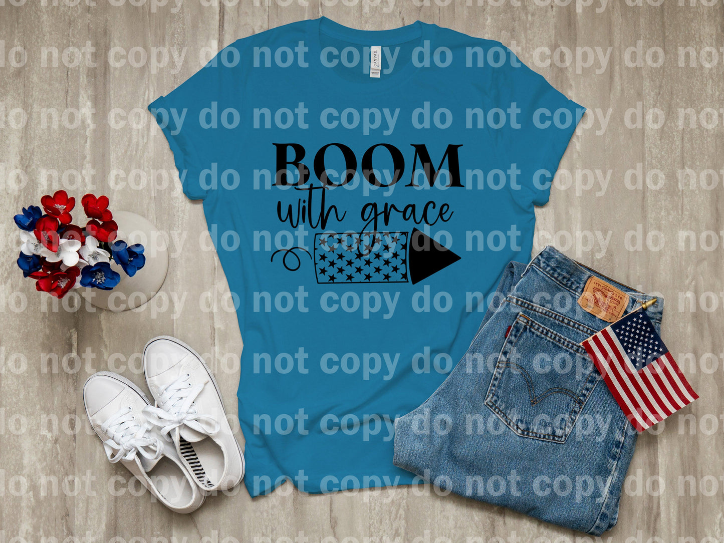 Boom With Grace Fireworks Dream print or Sublimation print