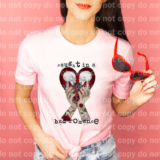 Caught in a Bad Romance Heart Skull Dream Print or Sublimation Print