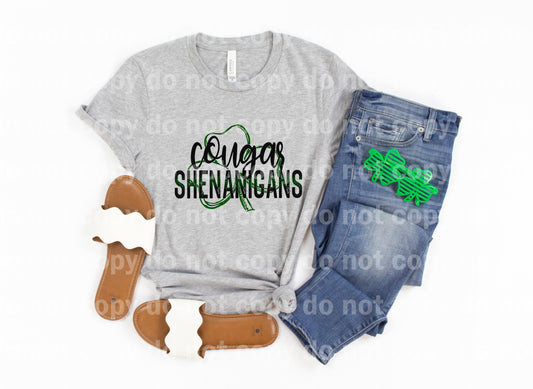 Cougar Shenanigans Shamrock Dream Print or Sublimation Print