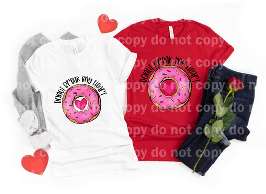Donut Break My Heart Center Impresión de ensueño o impresión de sublimación