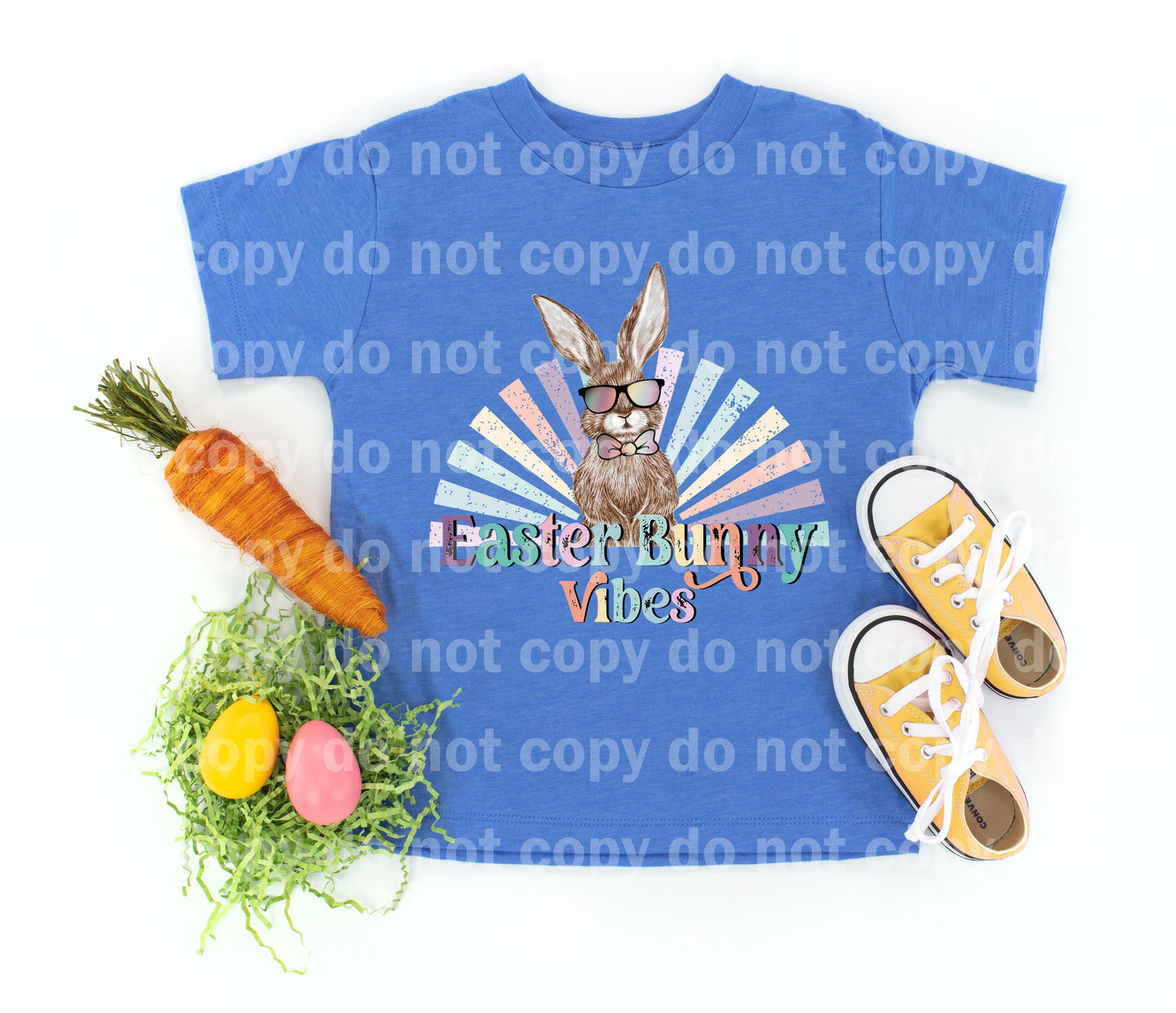 Easter Bunny Vibes Boy Dream print transfer