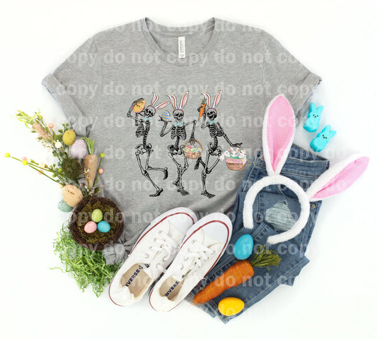 Easter Skellies Bunny Eggs Dream print transfer