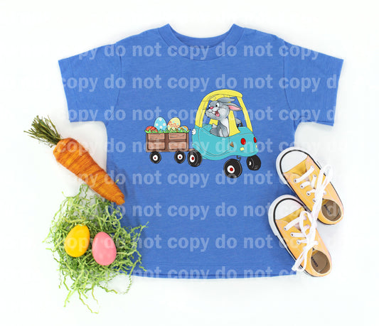 Easter Bunny Cozy Coupe Boy Dream print transfer