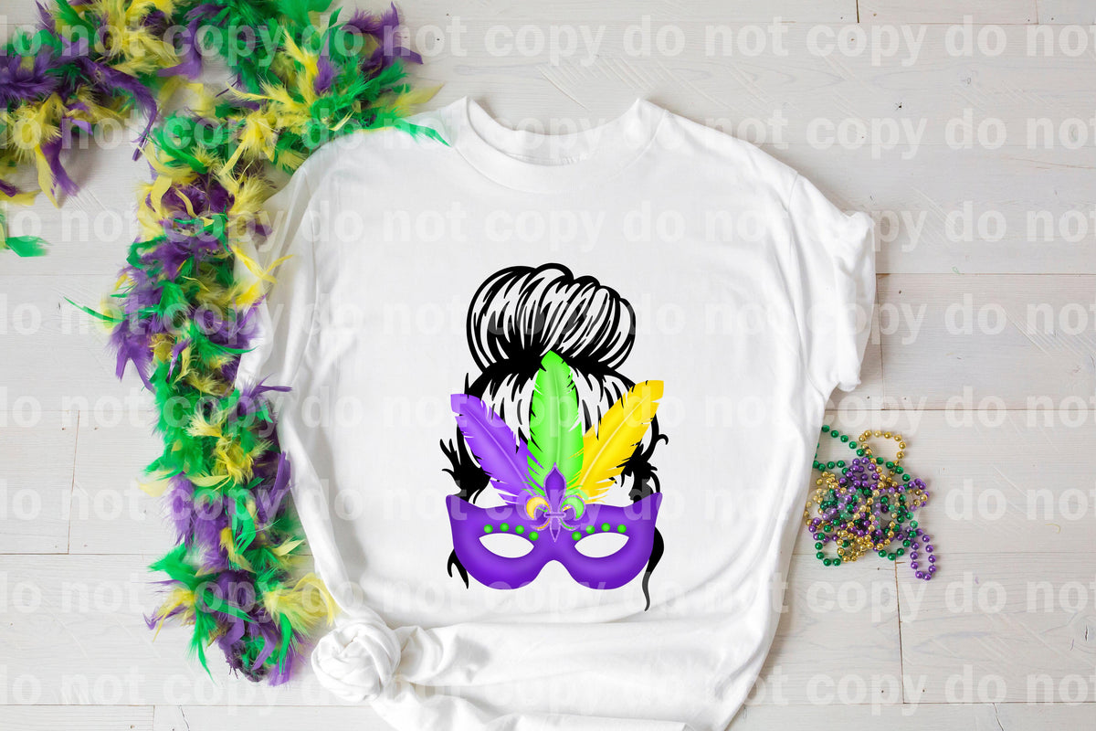 Feather Mask Bun Dream Print or Sublimation Print