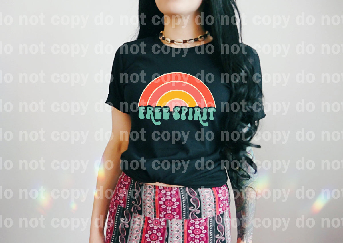 Free Spirit Rainbow Dream print transfer