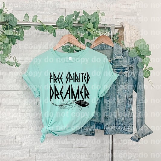 Free Spirited Dreamer Feather Dream Print or Sublimation Print