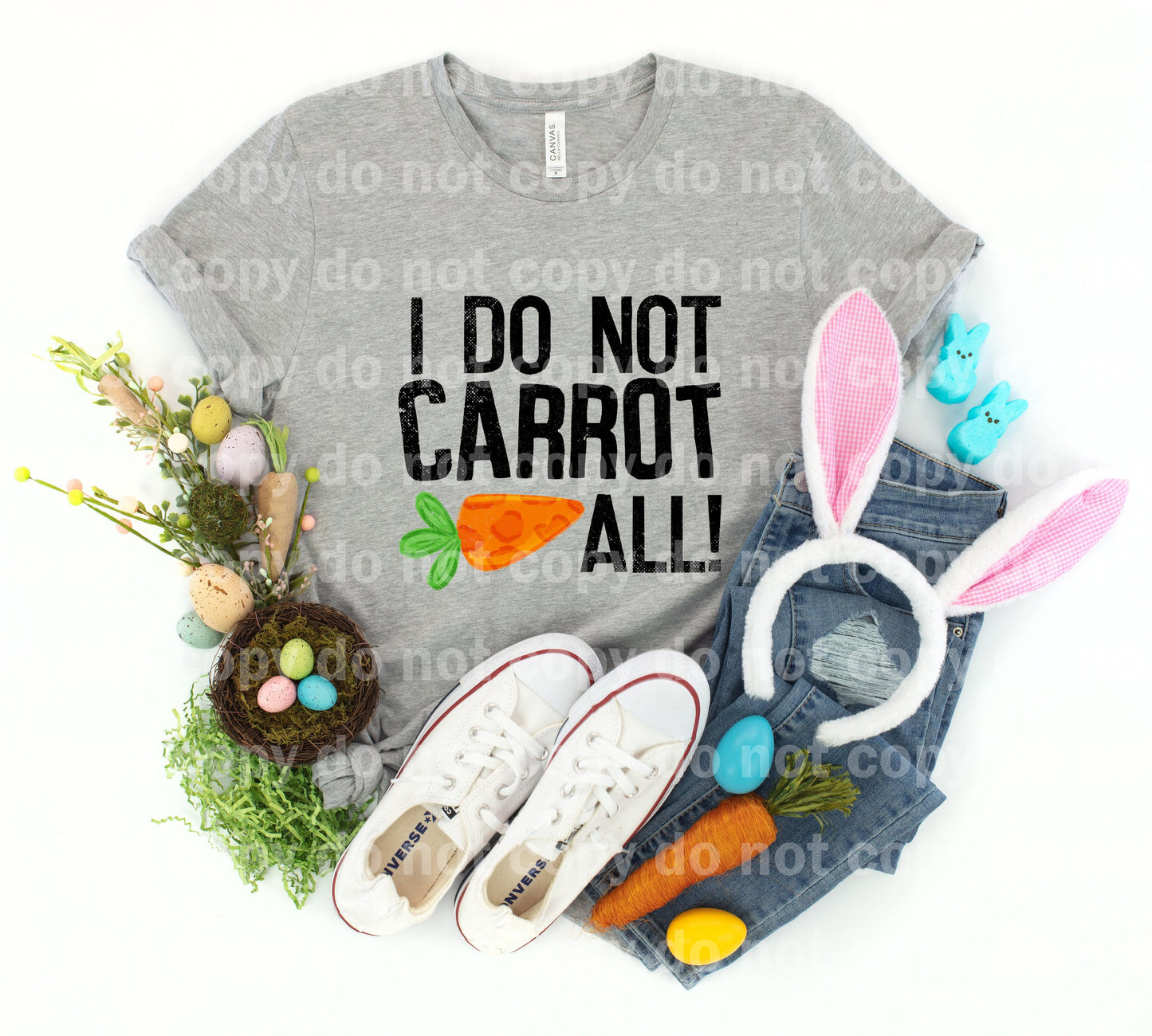 I Do Not Carrot All Dream print transfer