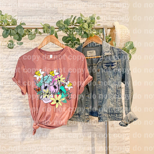 Keep Growing Floral Dream print transfer