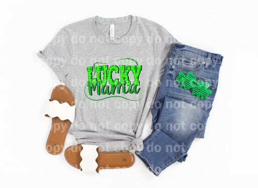 Lucky Mama Green Dream Print or Sublimation Print