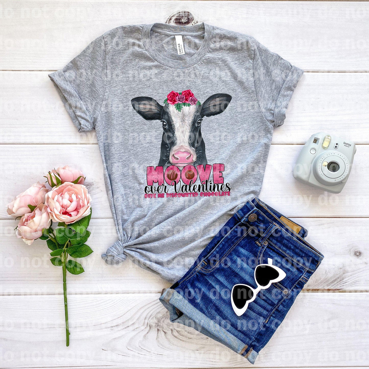 Move over Valentines Give me Discounted Chocolate Dream print transfer
