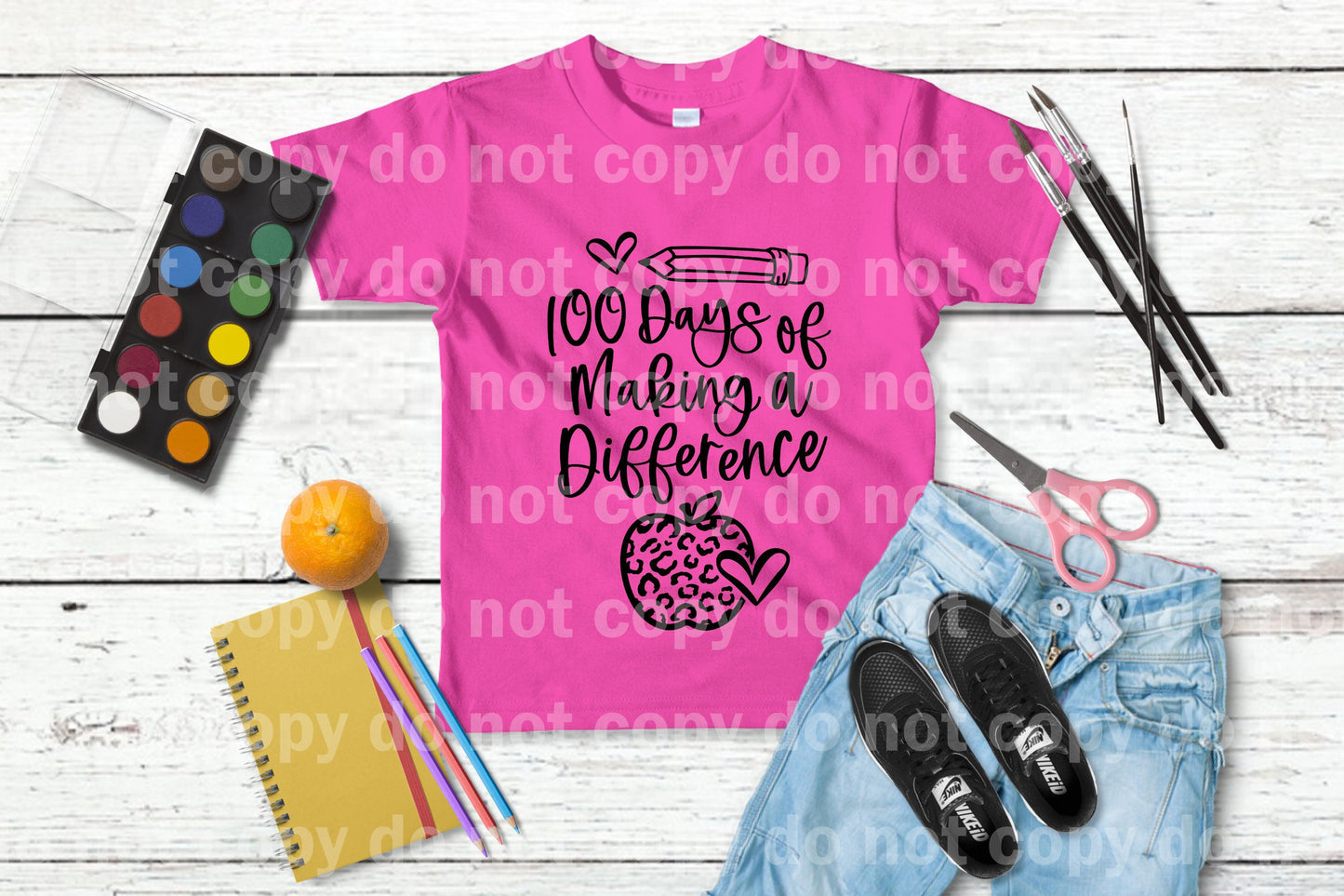 100 Days of Making a Dream Print or Sublimation Print