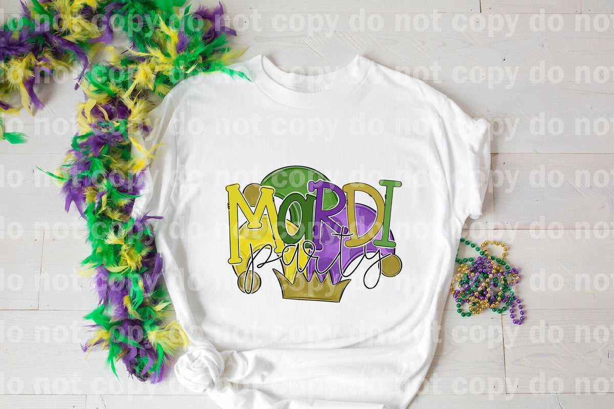 Mardi Party Dream Print or Sublimation Print