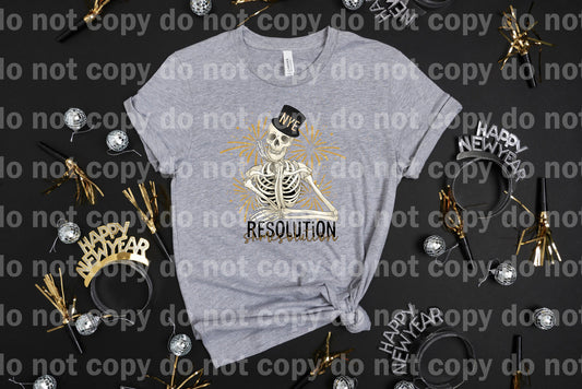 New Year's Eve Resolution Skellie Dream Print or Sublimation Print