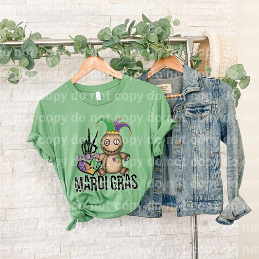 Peace Love Mardi Gras Dream Print or Sublimation Print