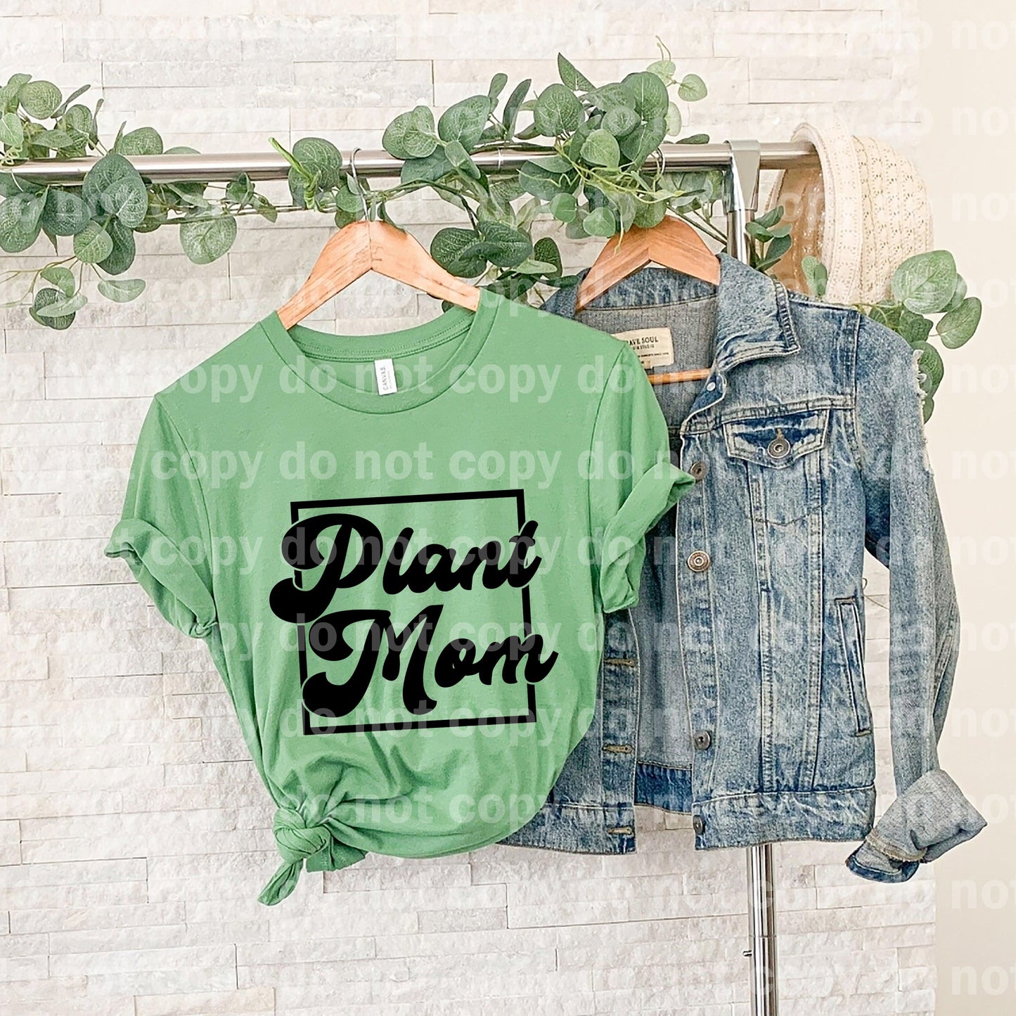 Plant Mom Typography Dream Print or Sublimation Print